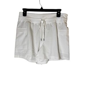 Calia Women's Truelight Cargo Shorts Pure White Sz M